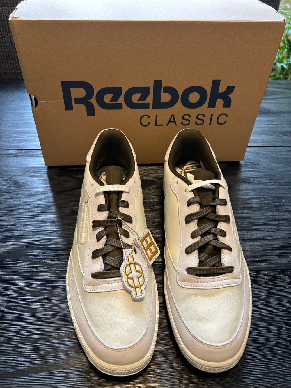 Jazerai x Reebok Club C 85
It's A Man's World Classic Men's Sneakers NIB size 13